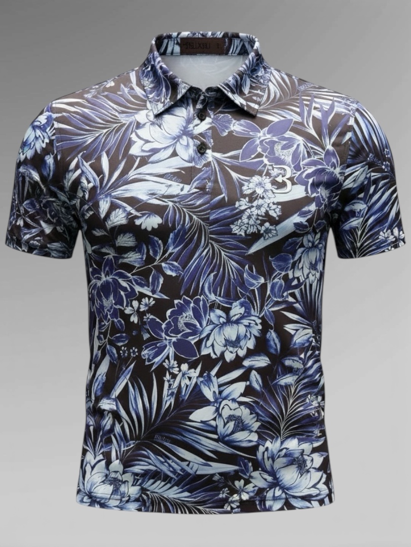 Aero-Lux Printed Polo