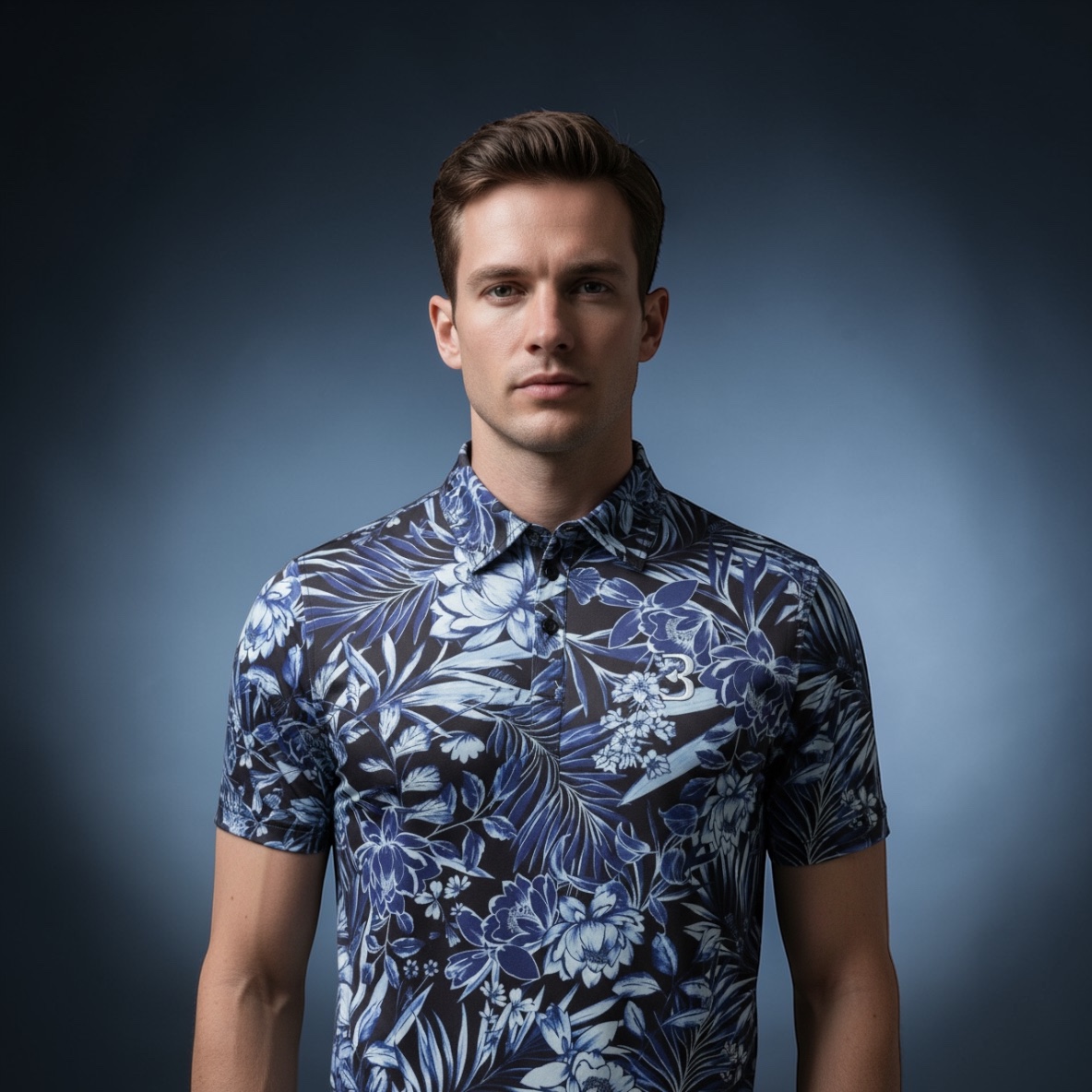 Aero-Lux Printed Polo - Image 2