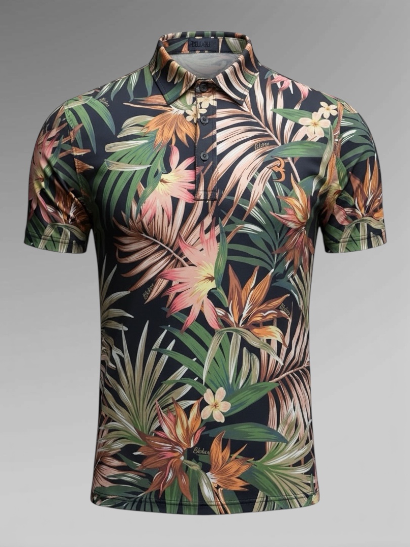 Aero-Lux Printed Polo