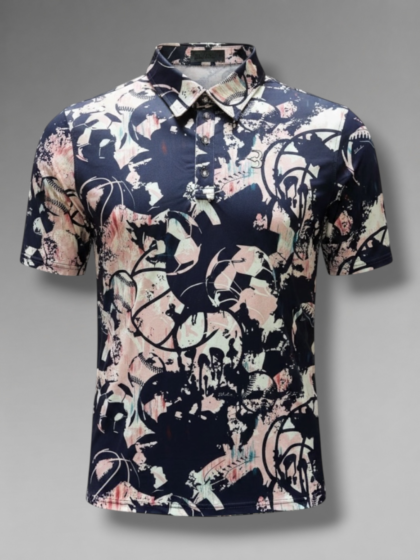 Aero-Lux Printed Polo