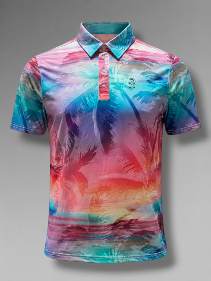 Aero-Lux Printed Polo