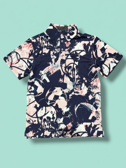 Aero-Lux Printed Polo