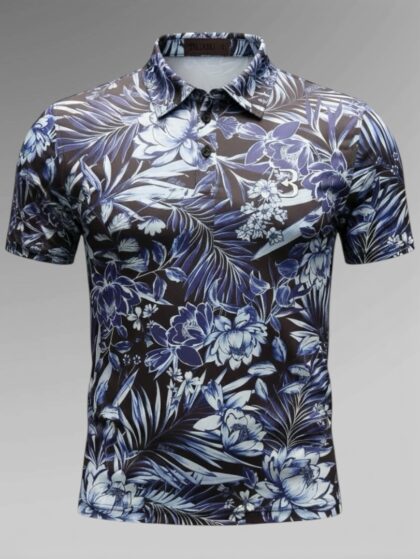 Aero-Lux Printed Polo